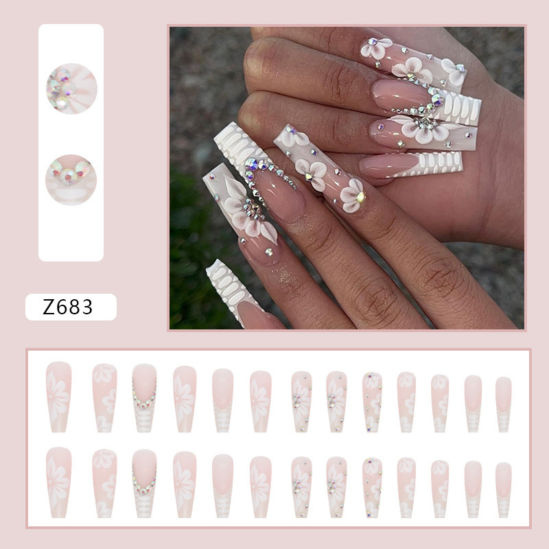 The Best Quality Reusable Press On Nails Customized Package Fake Nails Artificial Fingernails False Glue On Nails Wholesale