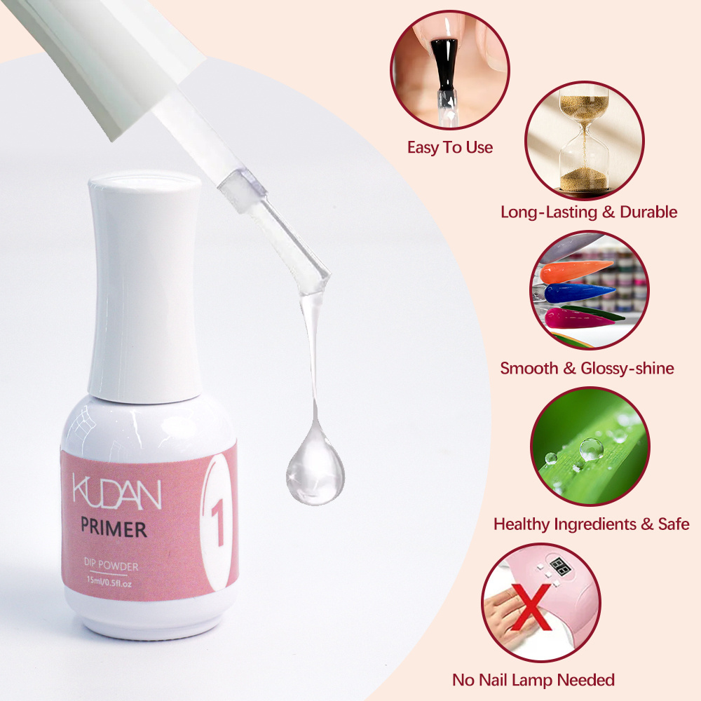 Private Label dipping activator Private Label Nail Dip Powder Dipping Glue Systems Did Liquid for nails glue