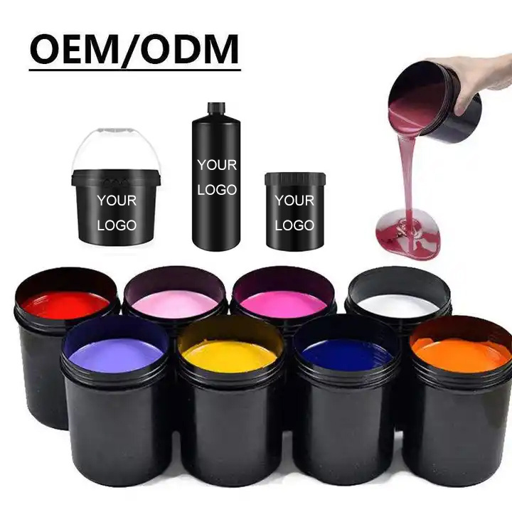 Factory Custom Color Oem Logo Wholesale Bulk Kg 1kg 5kg 10kg 20kg Gel Painting Nail Art Nail Polish Custom Logo