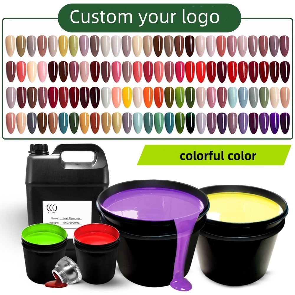 Factory Custom Color Oem Logo Wholesale Bulk Kg 1kg 5kg 10kg 20kg Gel Painting Nail Art Nail Polish Custom Logo