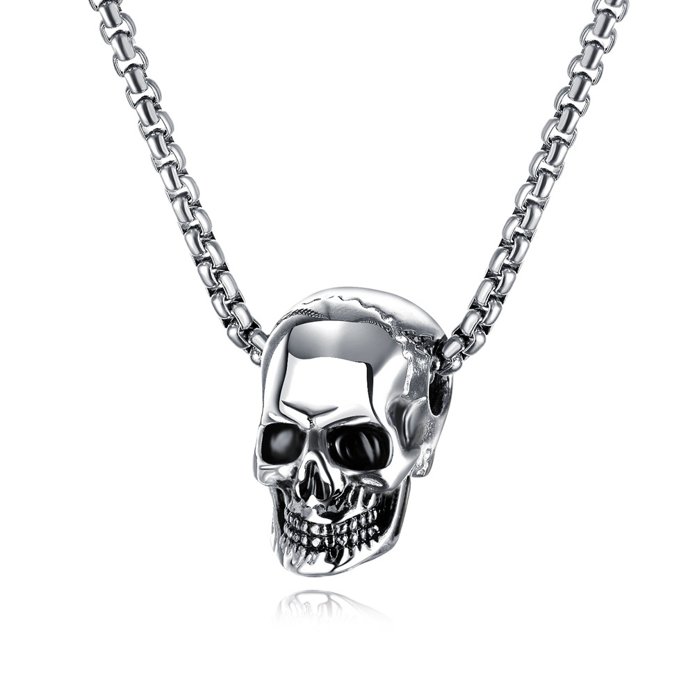 Cool Better Price Stainless Steel Charms Head Hip Hop Skull Pendants