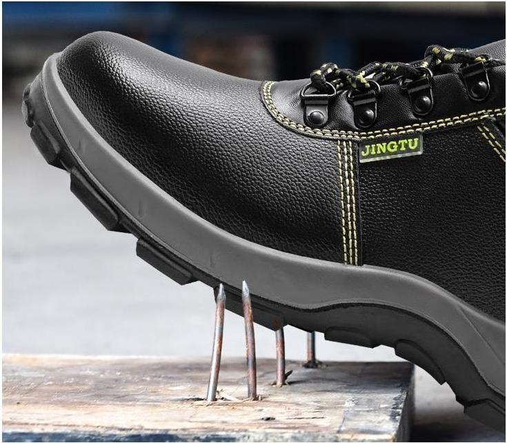 Safety  Shoes Work Worker Protection High Quality Safety Shoes Steel Toe Anti Smash Wholesale Safety Shoes For Men