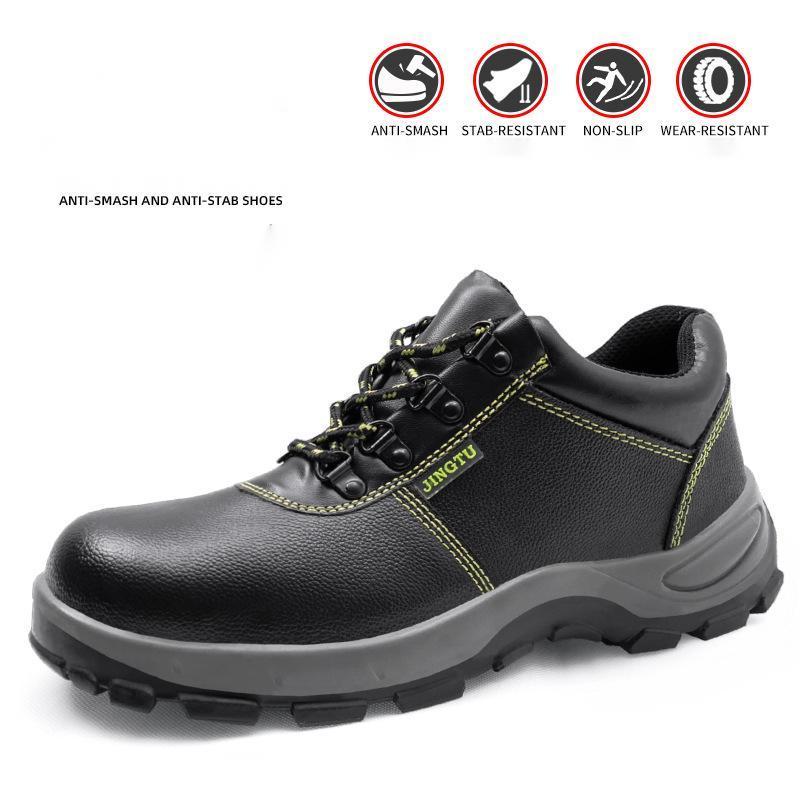 Safety  Shoes Work Worker Protection High Quality Safety Shoes Steel Toe Anti Smash Wholesale Safety Shoes For Men