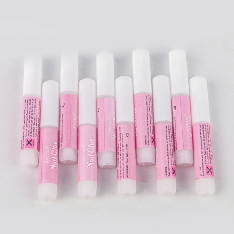 2g/pc Nail Glue Super Strong Press On Nails Fast-Drying Long-Lasting manicure Glue Perfect for Acrylic Quick Nail Glue