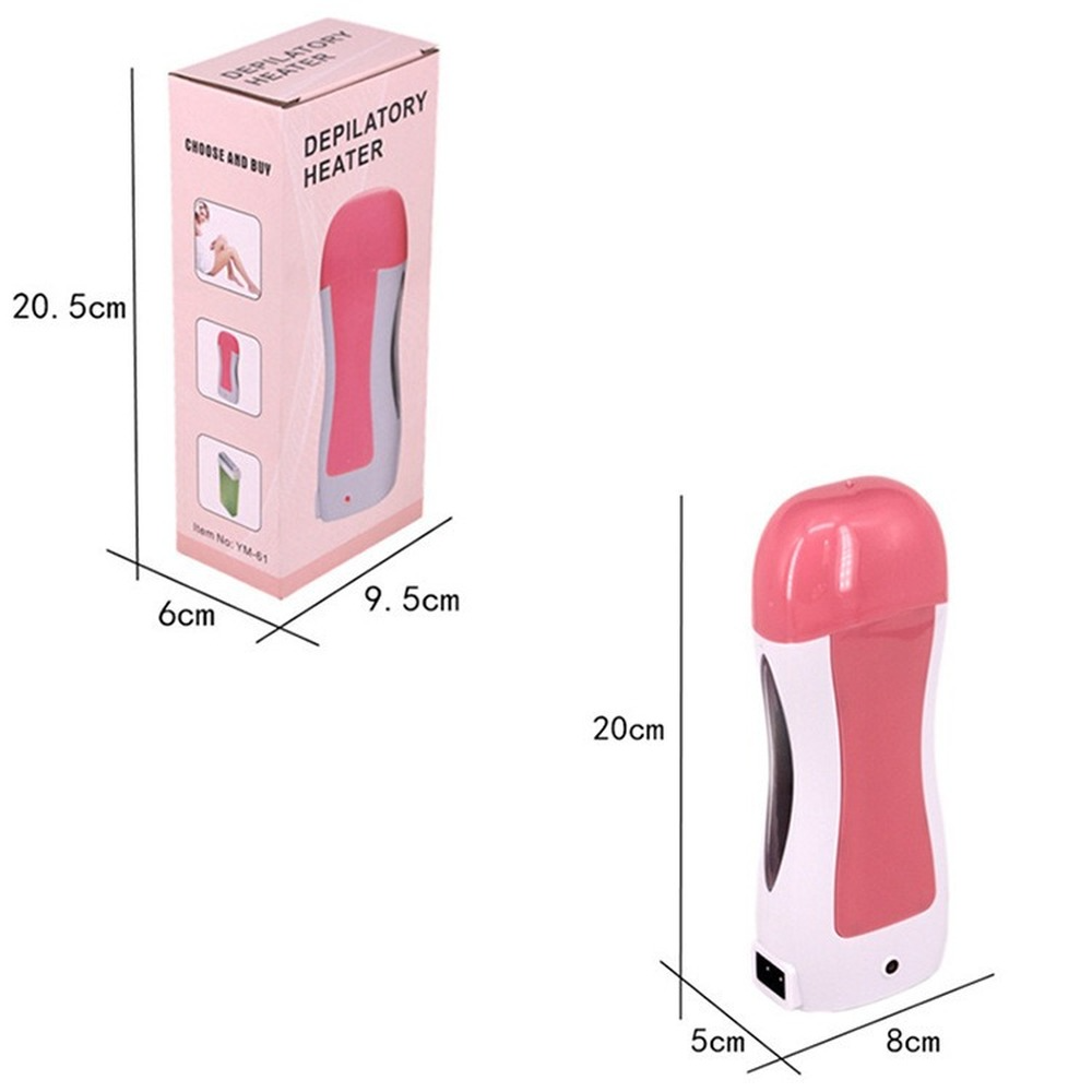 Factory Portable Handle Roll On Wax Heater Hair Removal Roller Wax Machine Depilatory Soft Waxing Warmer Machine