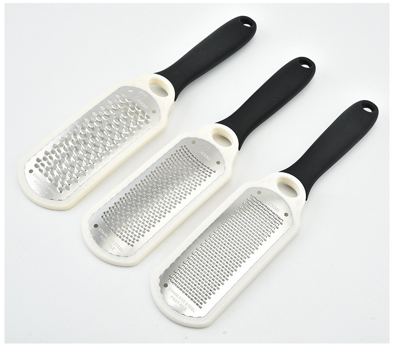 Professional  Callus Remover Double Sided Foot Scrubber Beauty Care Stainless Steel Callus Remover Pedicure Foot File