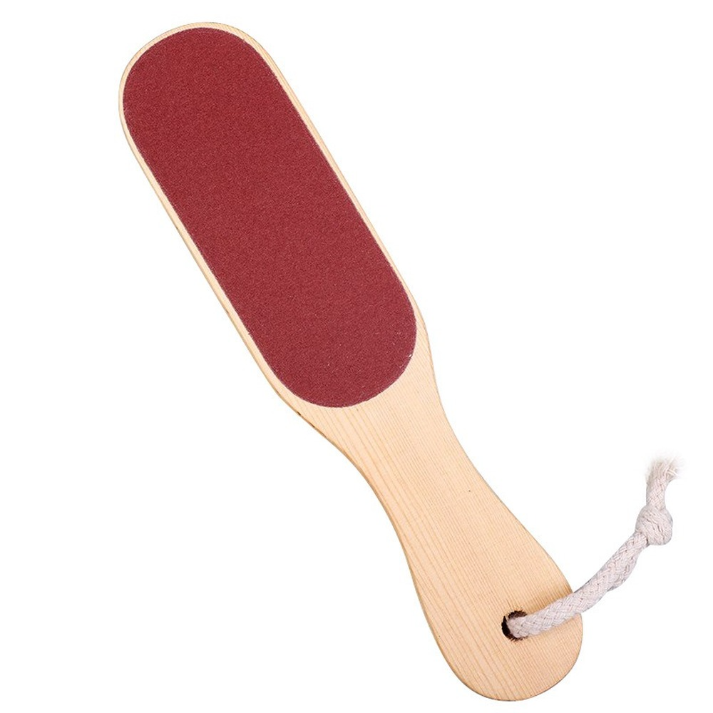 Foot File Pedicure Wood Double Sided Rasp Dead Skin Callus Remover Sanding Tools Professional Files Double Sided Foot File