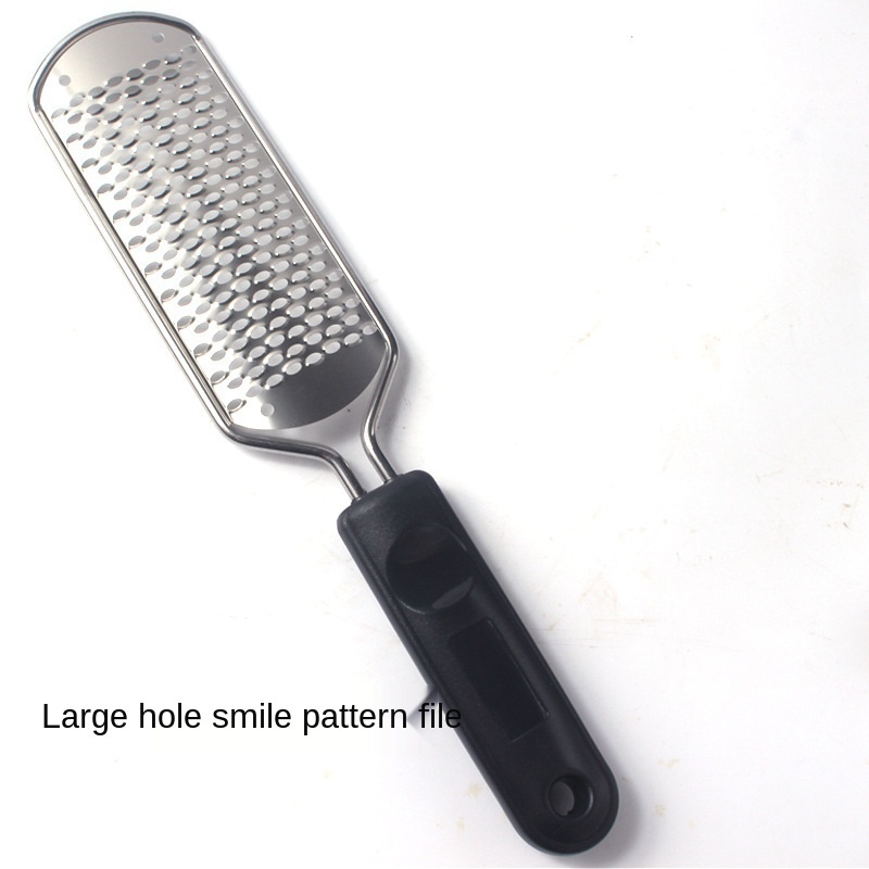 Pedicure Foot File Callus Remover Stainless Steel Foot Scraper Portable Rasp Colossal Foot Grater Scrubber Pro