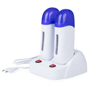 Hot Selling Double Electric Roll On Heater Hair Removal Roller Wax Machine Warmer For Beauty Salon