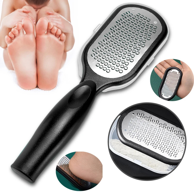 Stainless Steel Callus Remover Foot File Scraper Professional Foot Scrub Pedicure Foot Scraper