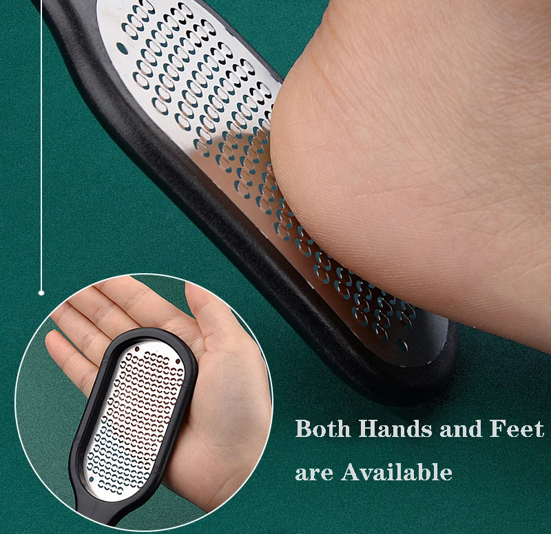 Stainless Steel Callus Remover Foot File Scraper Professional Foot Scrub Pedicure Foot Scraper