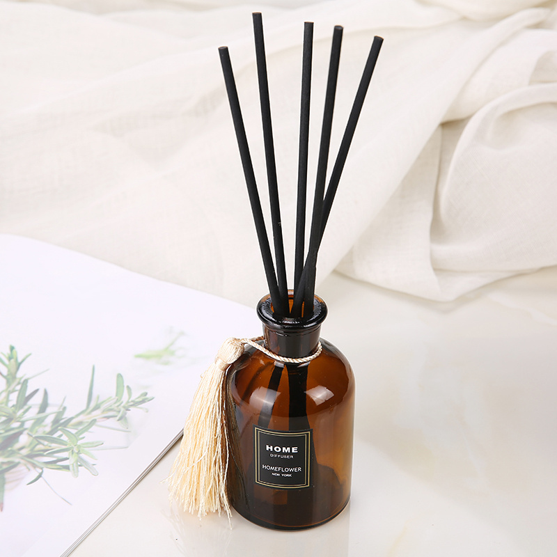 Home Flower 120ML reed diffuser glass bottle Home Reed Diffuser Refill Set with Screw  Jar  optional fragrance