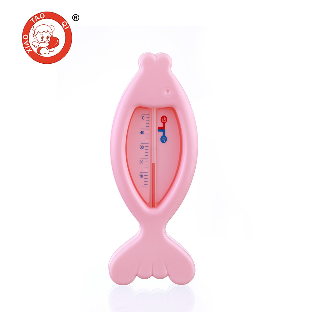 Plastic household waterproof home shower bath thermometers for baby