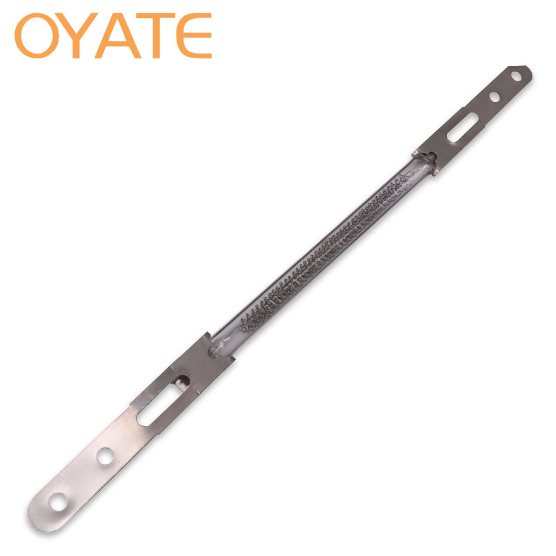 Quartz infrared electric heating element