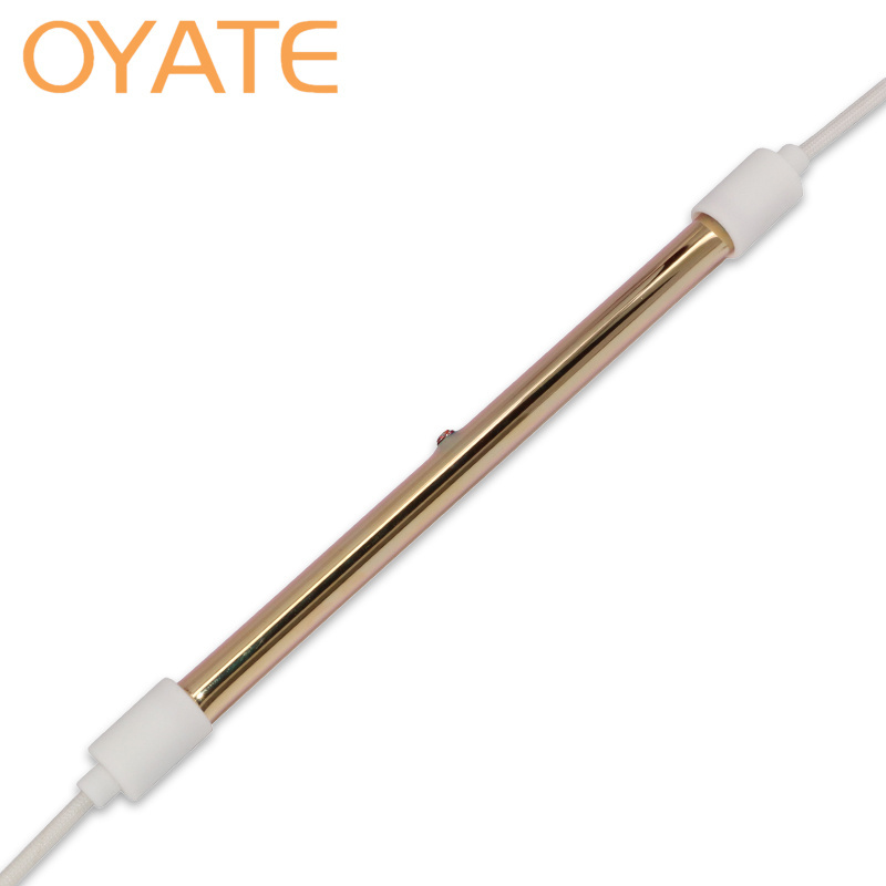 Medium wave penetrating infrared quartz glass heating tube for small coffee roaster