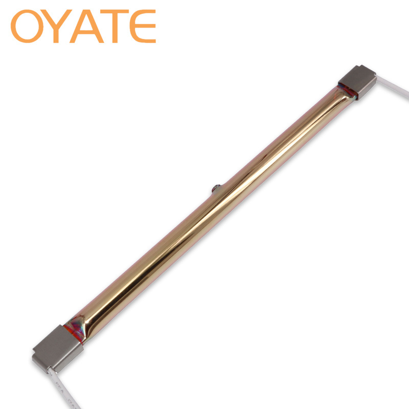 Medium wave penetrating infrared quartz glass heating tube for small coffee roaster