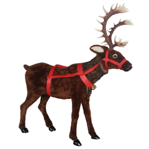 life size fiberglass Christmas reindeer