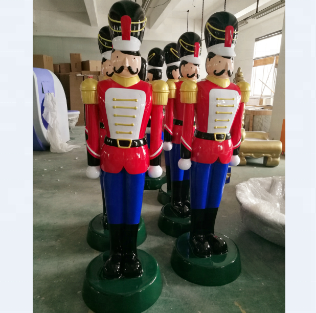 6 ft fiberglass nutcracker soldier Christmas decoration