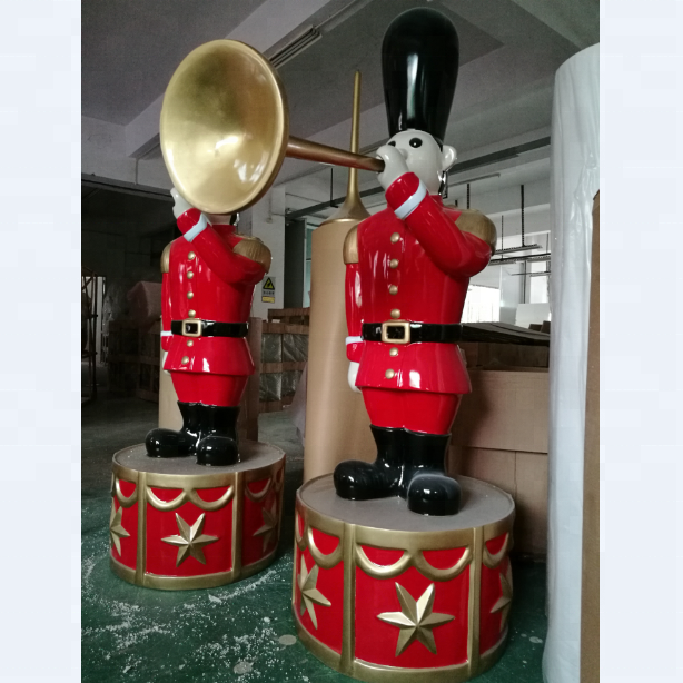 6 ft fiberglass nutcracker soldier Christmas decoration