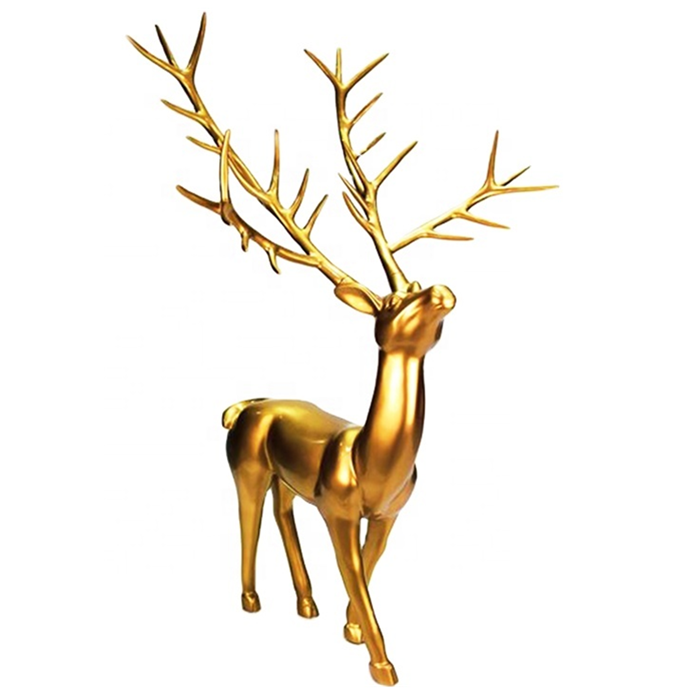 life size fiberglass Christmas reindeer