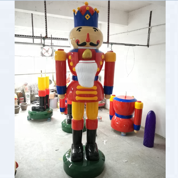 6 ft fiberglass nutcracker soldier Christmas decoration