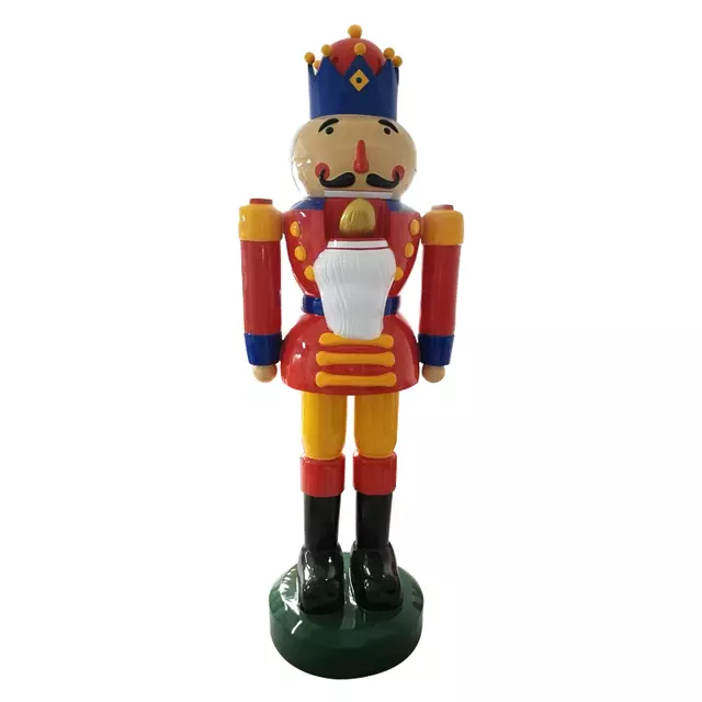 life size wooden soldier nutcracker for christmas soldier authentic 10ft Height Fiberglass Toy Soldier nutcracker