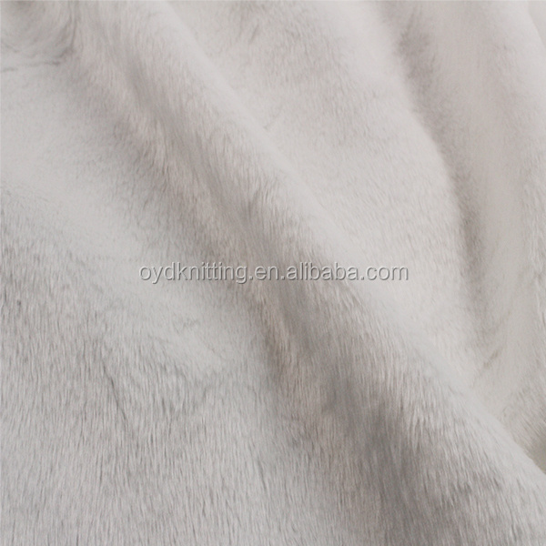 230gsm Polyester Minky Velour/Velboa Plush Fabric, Minky Cuddle Plush Fabric, Minky Fabric By the Yard