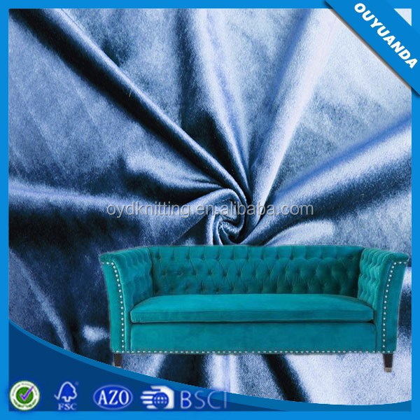 Hot Sale India/Turkey/Middle East/Europe/Asia Market Holland Sofa/Curtain Velour Holland Velvet for Garment/Clothing/Jackets