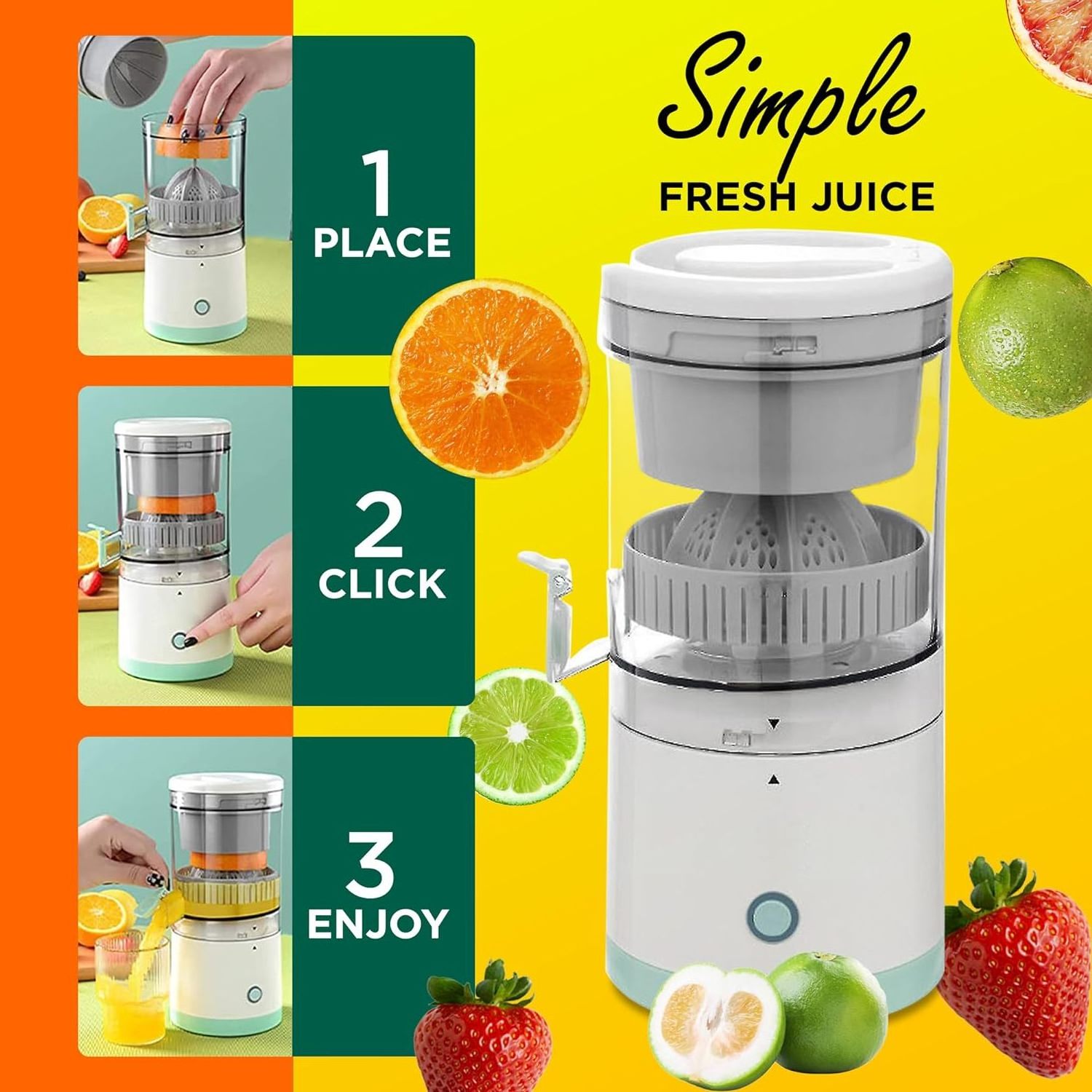 Usb Rechargeable Machine Juice All-in-one Machine Portable Electric Fruit Juicer Sports Mini Bottle Juicing Blender Original 30