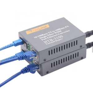 HTB-3100AB  20KM 10/100MBPS  1 fiber 1 RJ45 Port fiber media converter with cheap price