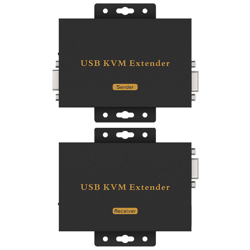 Factory price VGA USB KVM 100 meters Extender 1920*1080@60HZ