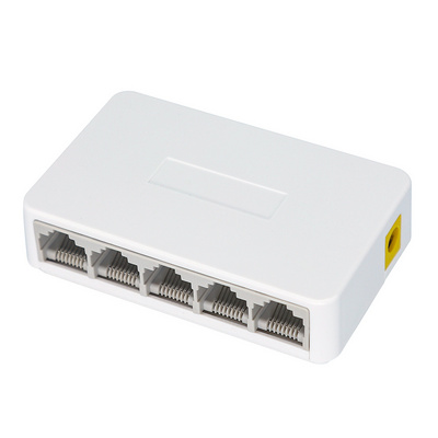 OEM Gigabit 5/8/16/24 port 1000/100Mbps Ethernet network switch plastic plug and play lossless transmission stable performance