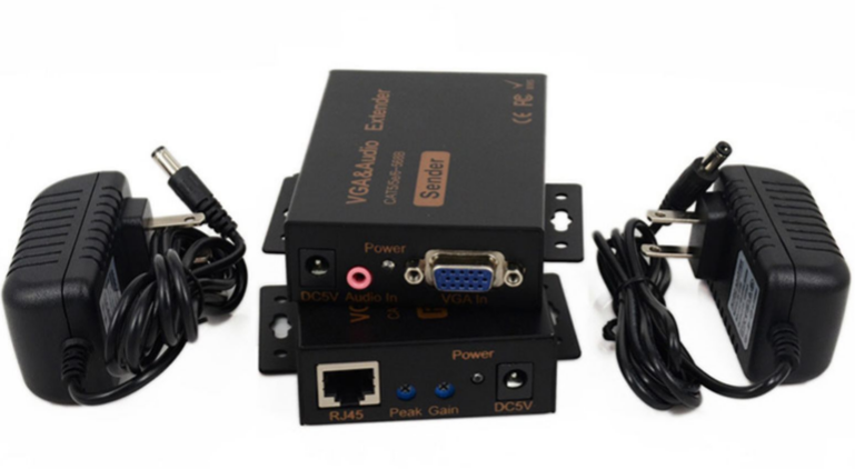 Factory price VGA USB KVM 300 meters Extender 1920*1080@60HZ