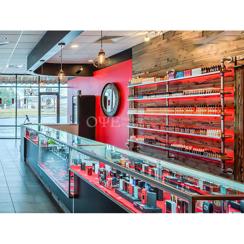 Smoke Shop Retail Design Tobacco Shop Display Furniture Smoke Shop Cabinets Retail smoke Glass Display