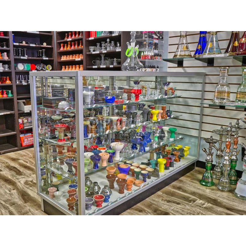 OYE Best Supplier Smoke Shop Dispensary Supplies Display Smoke Shop Showcase Tobacco Rack Hookah Display