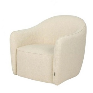 2024 New Arrival Swivel Chair Indoor Furniture Customization Home Living Room Sofas Curved Armrest Backrest Sofa Set