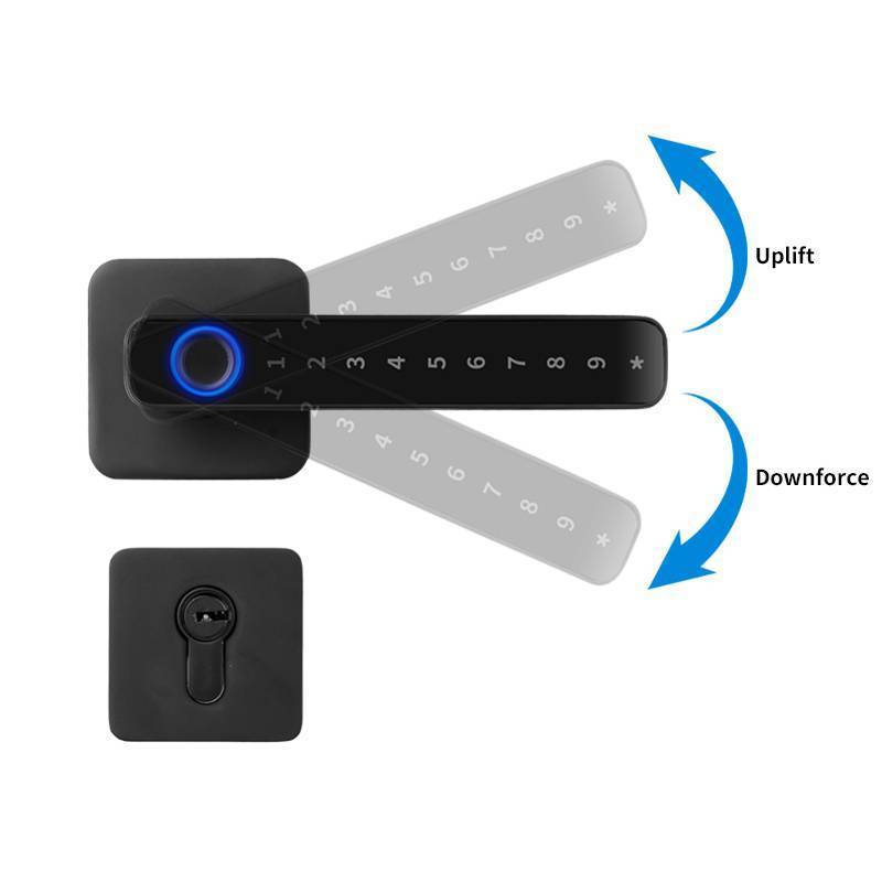 OYO New Upgrade Security Safety Handle Bedroom Luxury wifi keys electronic smart fingerprint door lock