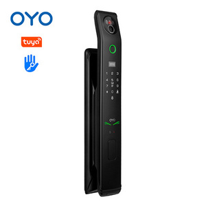 OYO Intelligent Digital Fingerprint electronic lock cylinder Tuya WiFi App Home Remote Unlock with Video Smart door Lock