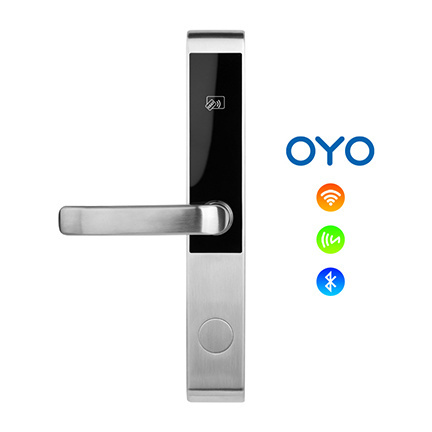 OYO Tuya Smart Card Lock Door Mortise Waterproof Outdoor Gate Smartkey Entry Single Electronic Hotel Lock For Main Door