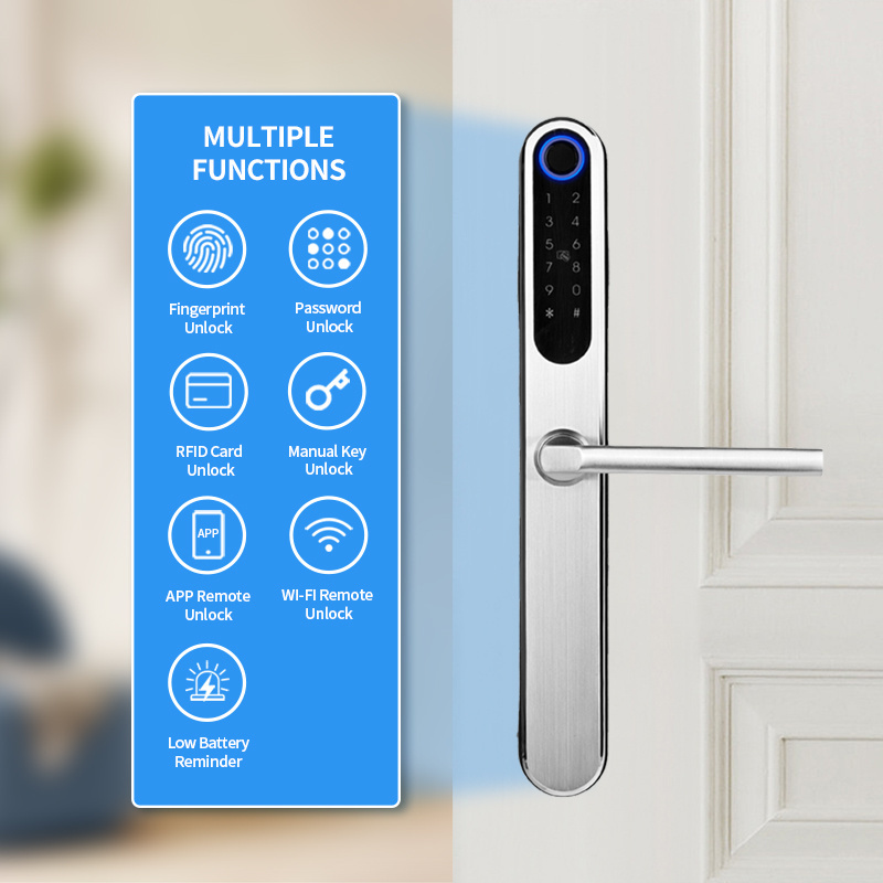 OYO smart Keyless lock Fingerprint hotel smart lock Set Electronic Full Automatic Smart Fingerprint Door Lock