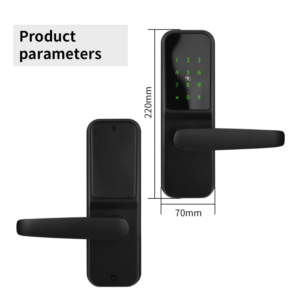 OYO password lock Combination Push Keyless Entry digital pin code lock Smart Pin Code Door Locks For Home Security System