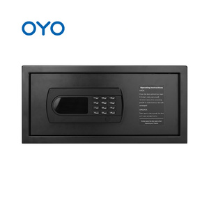 OYO Anti-theft cabinet Locks safety deposit box Hotel Guest Room Smart Cash Box Money Safe Steel Supplies Safe Box For Hotel