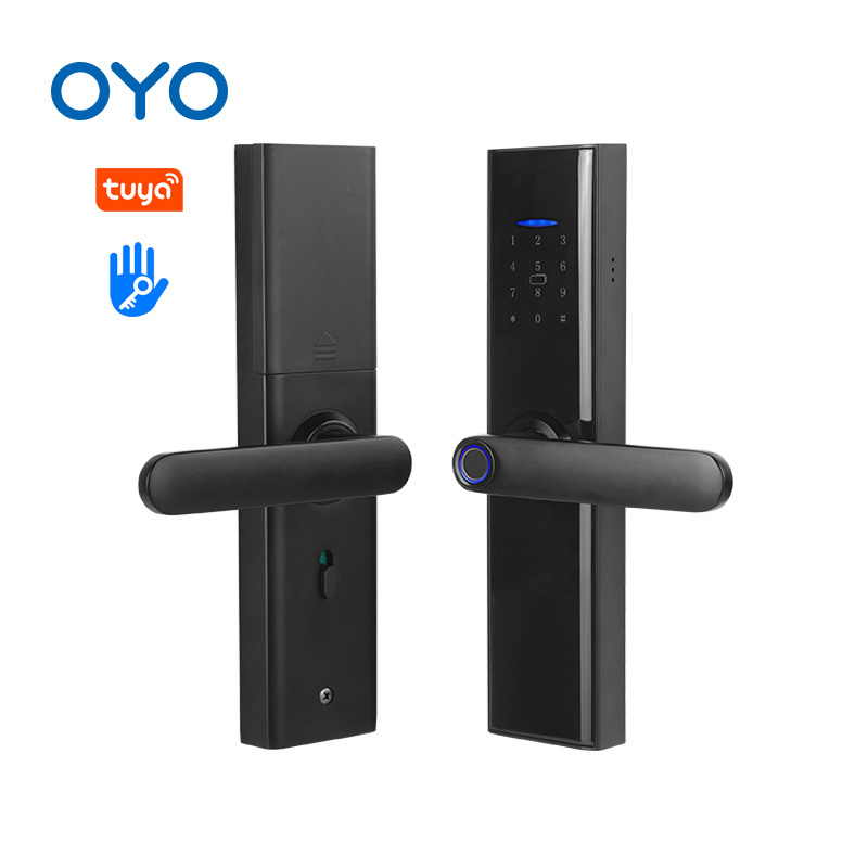 OYO Screen Password smart Security cerradura inteligente Electric Outdoor Keyless Fingerprint bluetooth Door Lock Waterproof