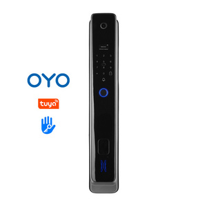 OYO  Commercial Building wireless fingerprint door lock 3D Face Unlock Recognition Fingerprint Lock For Aluminum Door