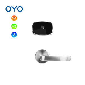 OYO Wireless Cerradura Electronic Luxury NFC Hotel Card Key Lock Keyless Entry Lock Smart Locks For Front Door