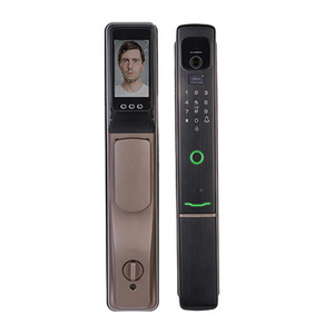 OYO Customize security With 3D Face Recognition Fingerprint Electronic Lock smart door Lock For Sliding Door