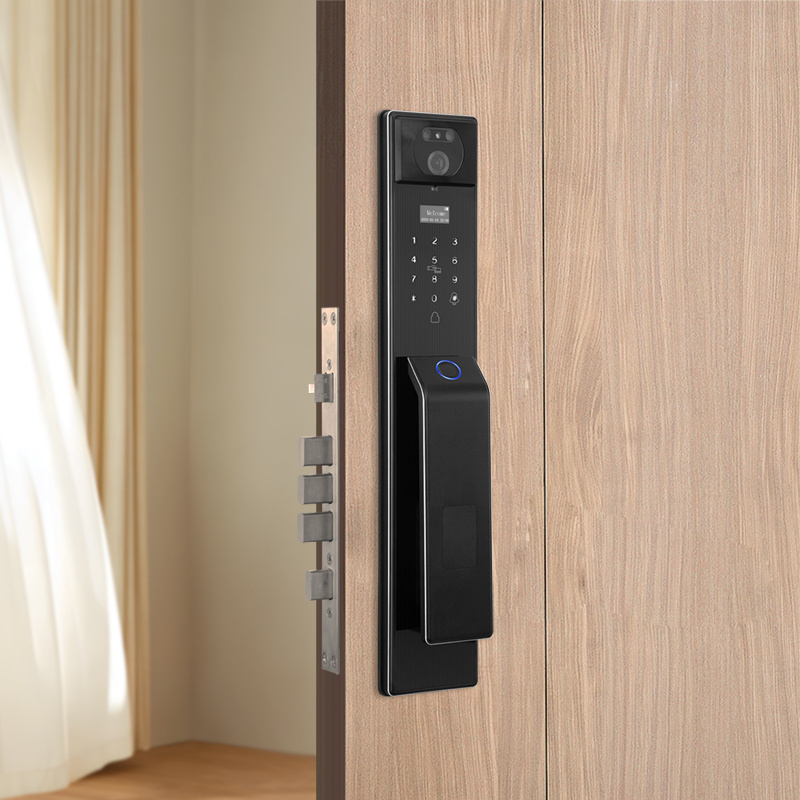 Superior material Biometric Door Lock Multiple Function Fingerprint recognition Smart Door Lock with camera