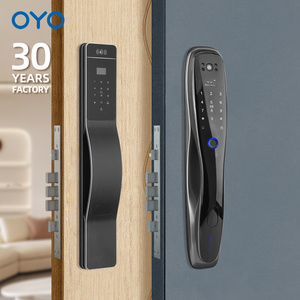 OYO Fingerprint Lock Tuya Digital Door Lock WIFI Doorbell Visual Intercom Password Electronic Smart Lock With Camera Fingerprint