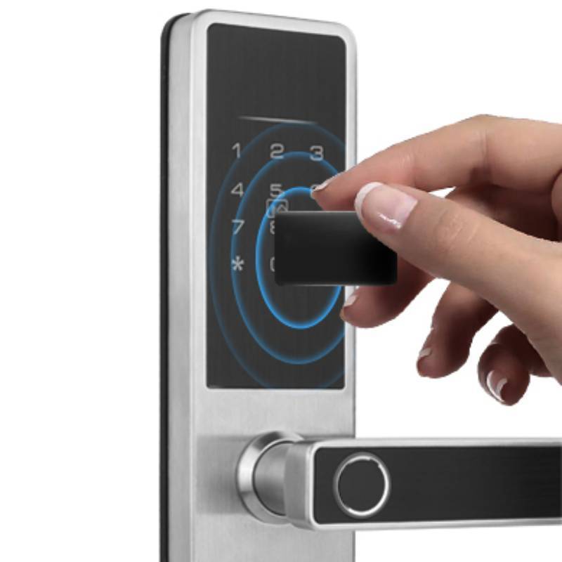 OYO Tuya Factory Price Home Security Digital WiFi App Smart Door Lock Aluminum Fingerprint Inside Handle Tuya Smart Lock