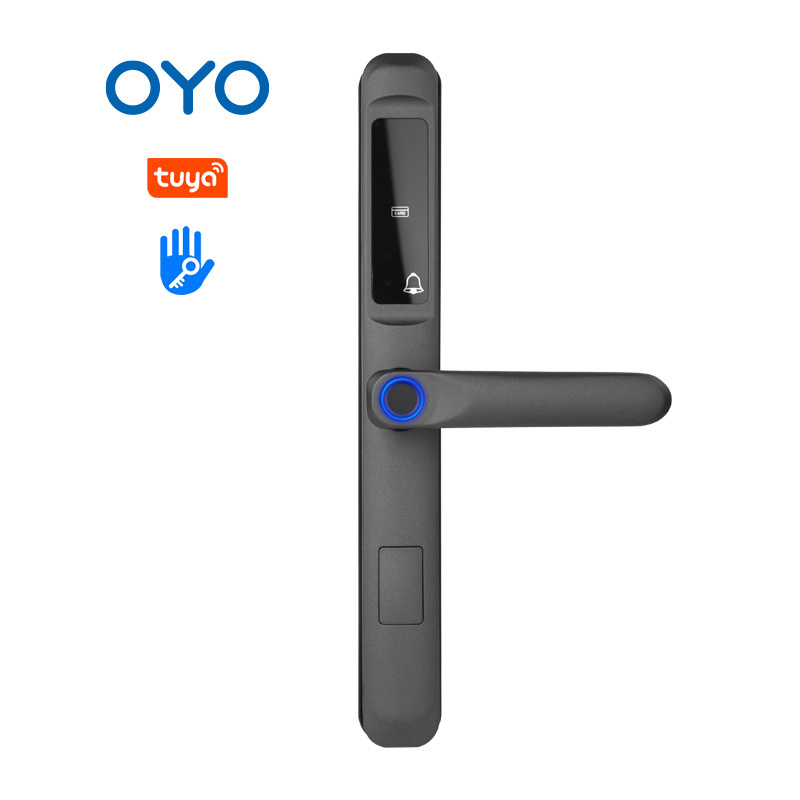 OYO Anti-peep password Electronic Door Locks Hotel finger touch smart biometric fingerprint lock high Security TT Lock